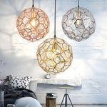 Geometric Spherical Postmodern Pendant Light Li001972
