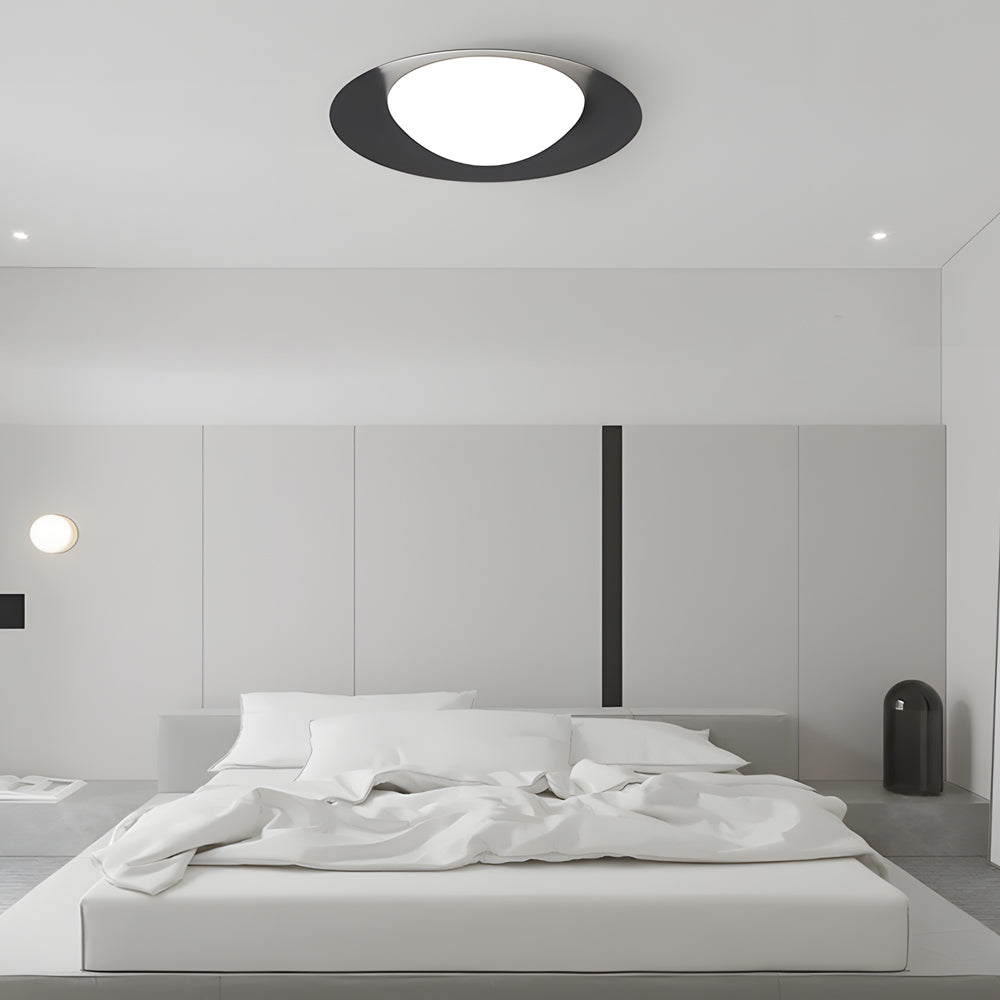 1 Light Round Led Flush Mount Ceiling Light