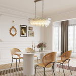 Glass Led French Style Chandelier Ha093728