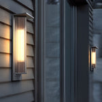 Solar Vintage Outdoor Wall Light Fixture