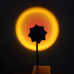 Sunset Rainbow Projection Table Lamp Usb Led Ambient Lights