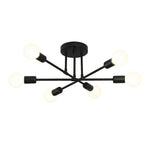 Elegant 6 Light Flush Mount Light E26 E27 22 Dia