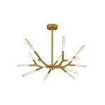 Unique Acrylic Branches Led Minimalist Lines Postmodern Chandelier Lamp