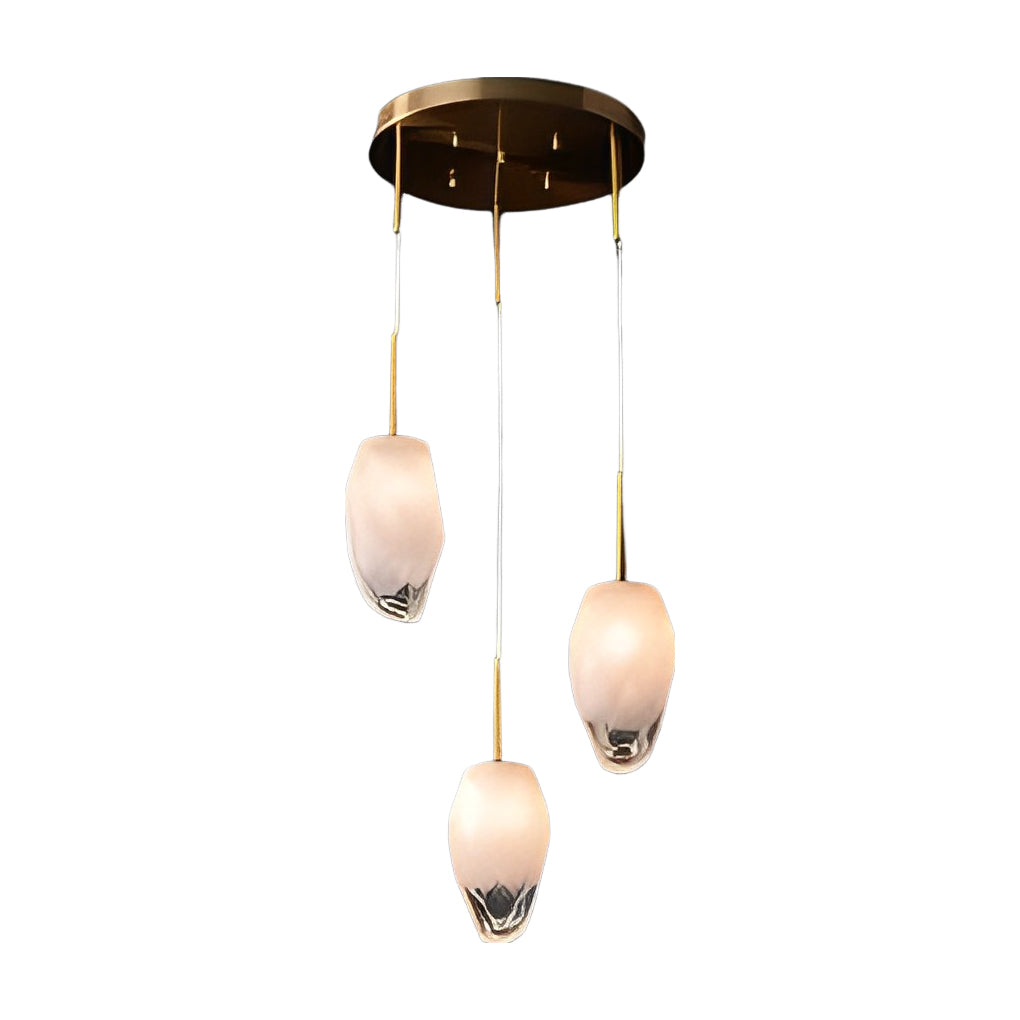 Glass Moleculars Led Chandelier Ha098867
