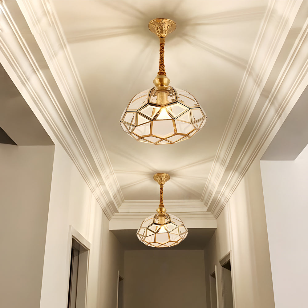 Classic Glass Flowers Elegant 3 Step Dimming European Style Chandelier