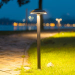 Lumière Mushroom LED Path Light — Waterproof Aluminum Landscape Lamp for Modern Gardens