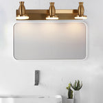 3 4 Lights 180 Adjustable Electroplated Metal Led Vanity Light