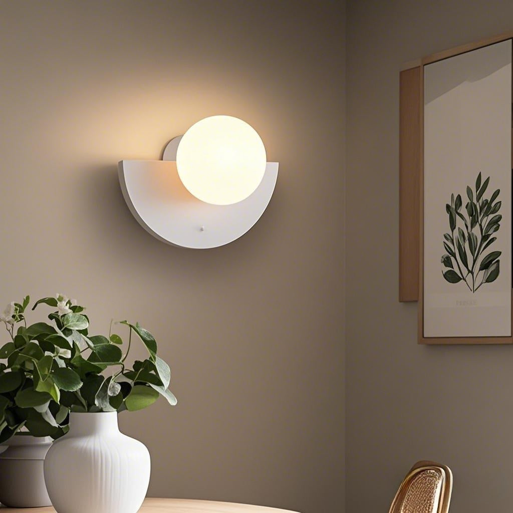 Nordic Semi Circle Wall Light