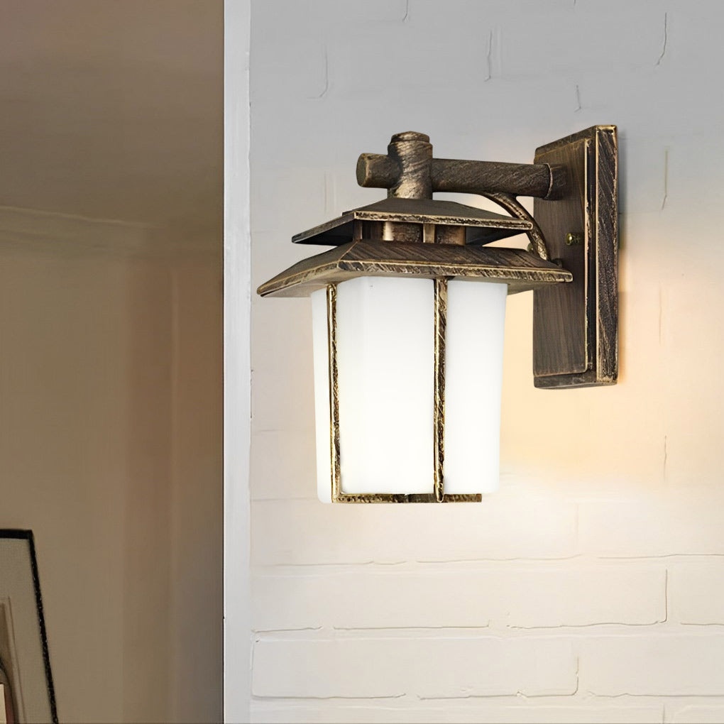Vintage Waterproof European Style Outdoor Wall Sconce Ha083170