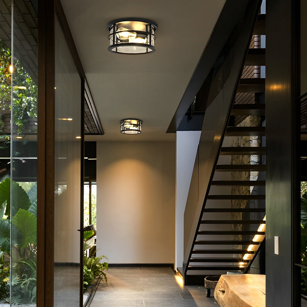 Waterproof Black Ceiling Lighting Ha084132