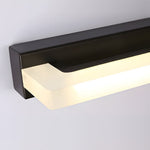 Linear Led Black Bathroom Fixture Light Filter