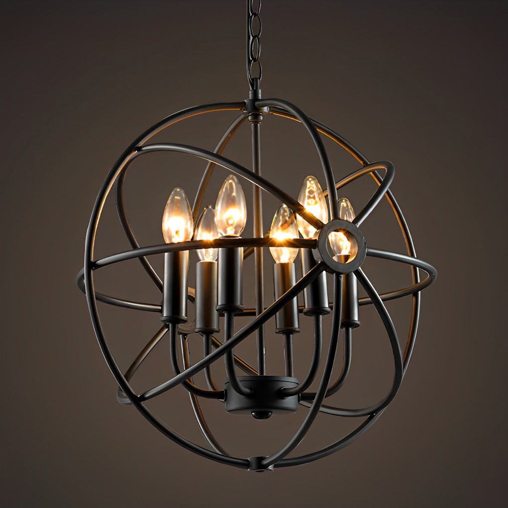 Retro Birdcage Chandelier Ha084446