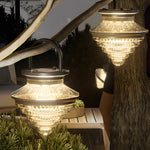 Waterproof Portable 3 Step Dimming Usb Charging Solar Outdoor Lanterns