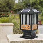 Retro Vintage Solar Fence Light Ha093283