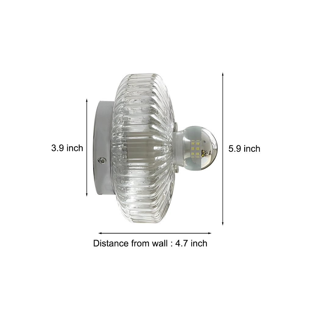 Round Cup Lid Modern Wall Lamp Ha098922