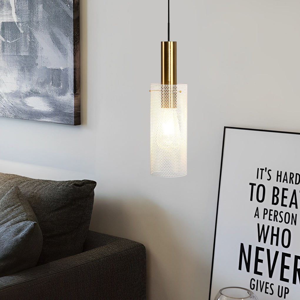 Cylindrical Modern Pendant Lighting Ha078268