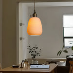 Handmade Ceramic Shade Japanese Style Pendant Light Li002664