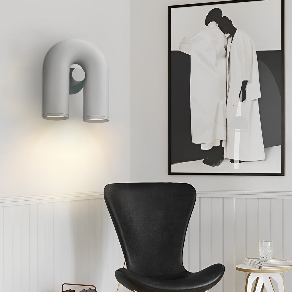 Rotatable U Shaped Wall Sconce Ha098589