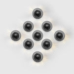 Circular Nest Grid Wall Sconce Ha078264