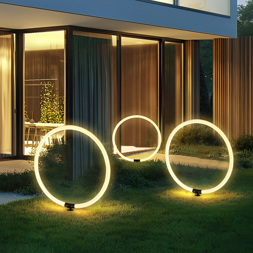 Ring Minimalist Landscape Lighting Ha079958