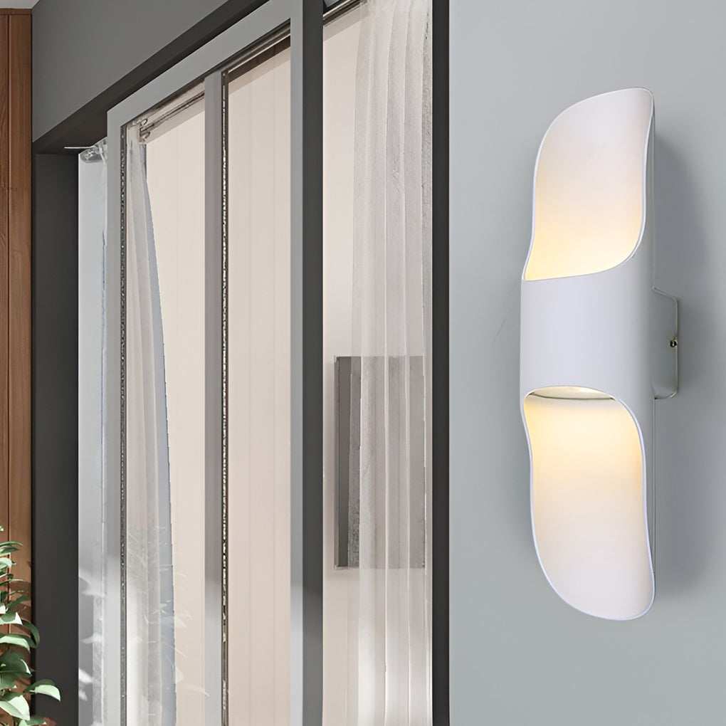 Up And Down Lights Led Modern Outdoor Wall Sconce 1