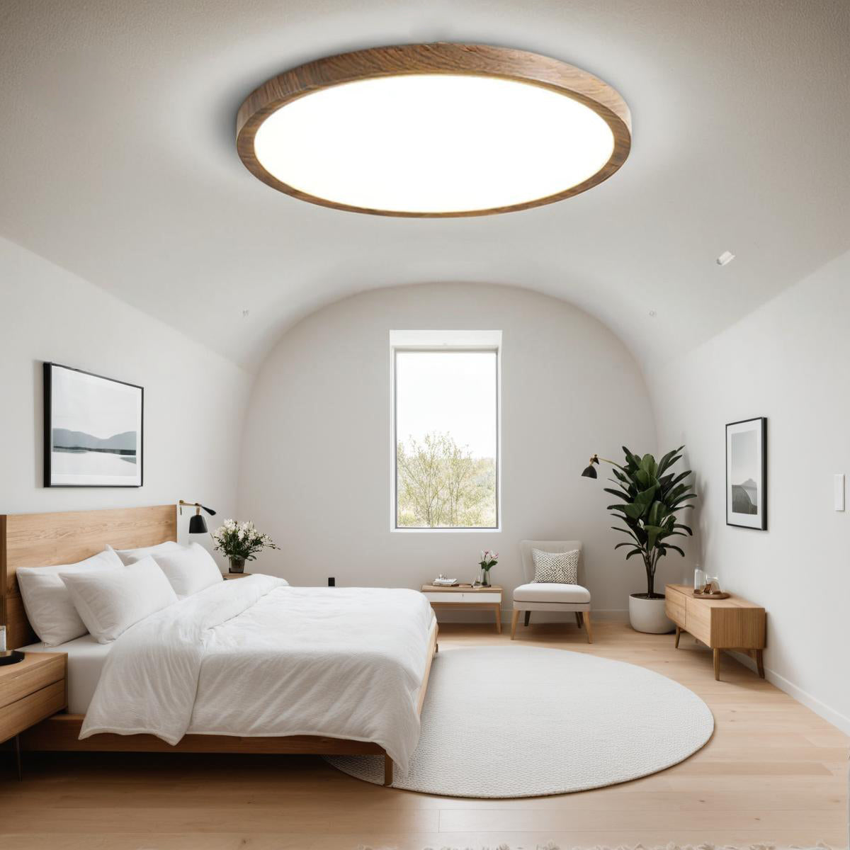Ultra Thin Round Ceiling Light
