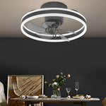 Round Stepless Dimming Modern Ceiling Fan Li001946