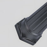 102 Inch Black Outdoor Street Light With 3 Light Post Lamp And Pole