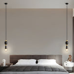 Modern Elegance Spindle Pendant Lamp