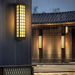 Classic Rectangular Vintage Outdoor Wall Light