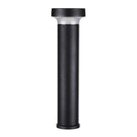 Modern Black Bollard Light for Pathways & Gardens