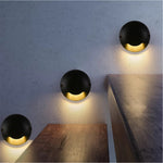 Minimalist Side-Lit Outdoor Well Lights – 3000K Warm LED In-Ground Cylinder