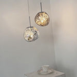 Simple Lava Acrylic Ball Art Light Luxury Modern Hanging Ceiling Lights