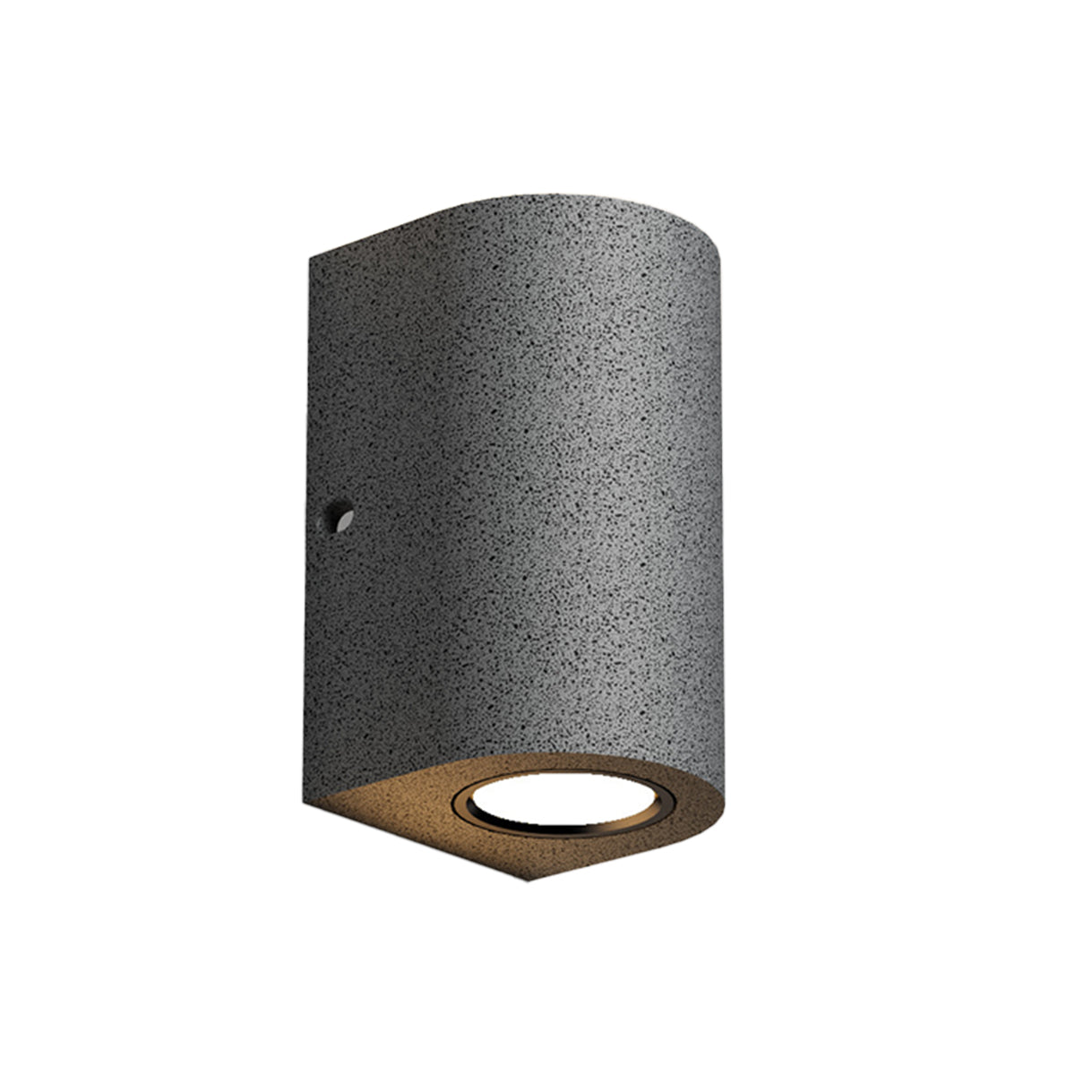 Terrazzo Outdoor Up and Down Wall Light in Black or White