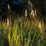 Outdoor Solar Reed Shaped Lights Waterproof Led Landscape Lighting Lawn Lights