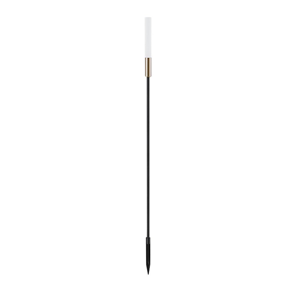Architectural Solar Post Cap & Reed Garden Stake Lighting Set