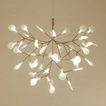 Rose Gold Glow Chandelier