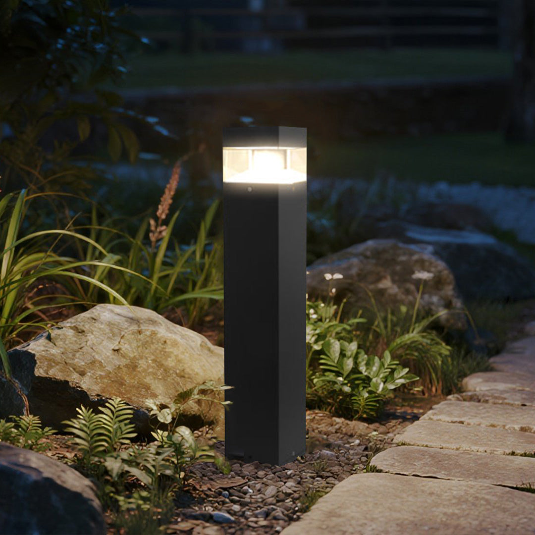 Nordic Bollard Landscape Light – Modern Aluminum Path Light for Garden & Walkway
