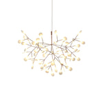 Rose Gold Glow Chandelier