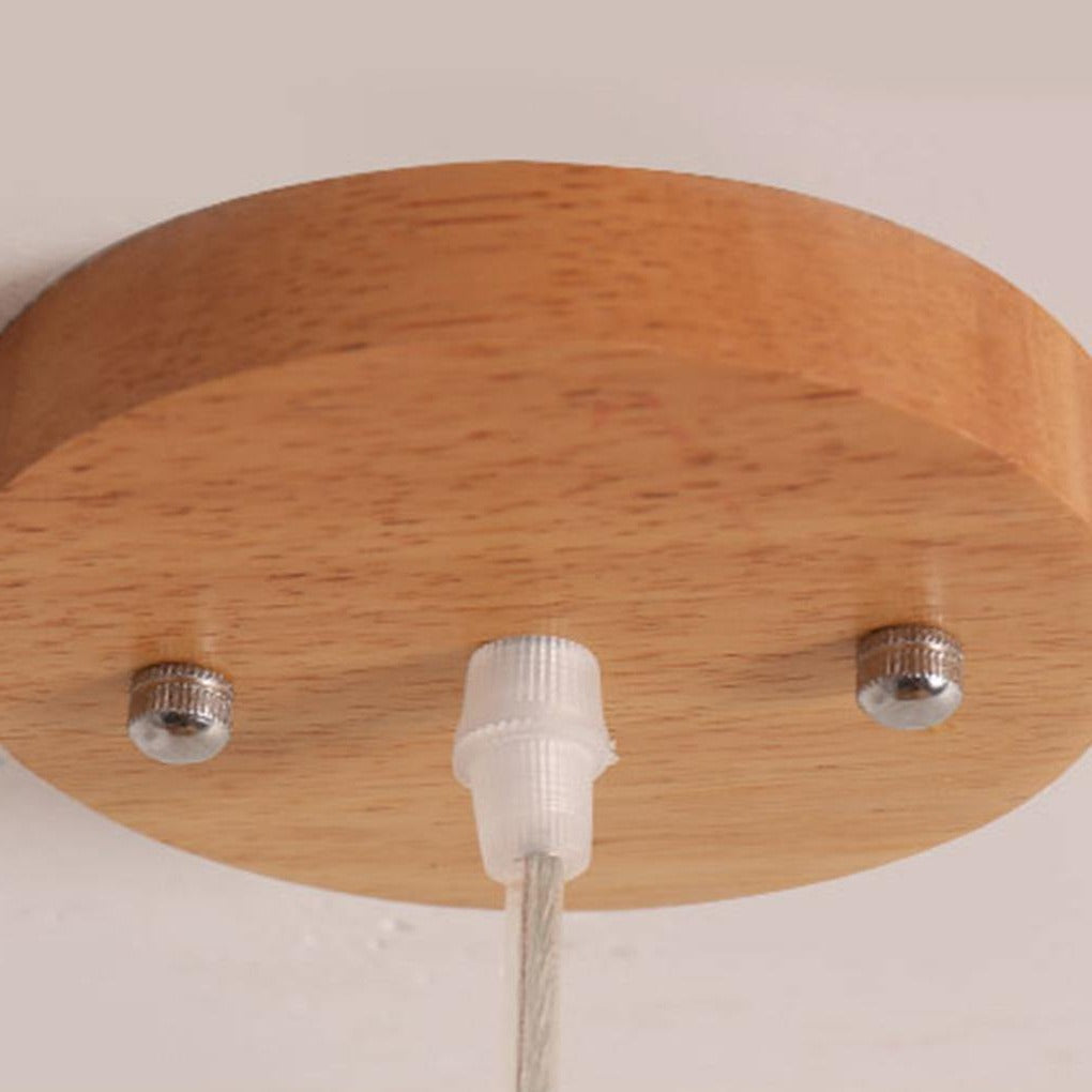Artisan Bamboo Pendant Light – Handwoven Natural Cylinder Shade