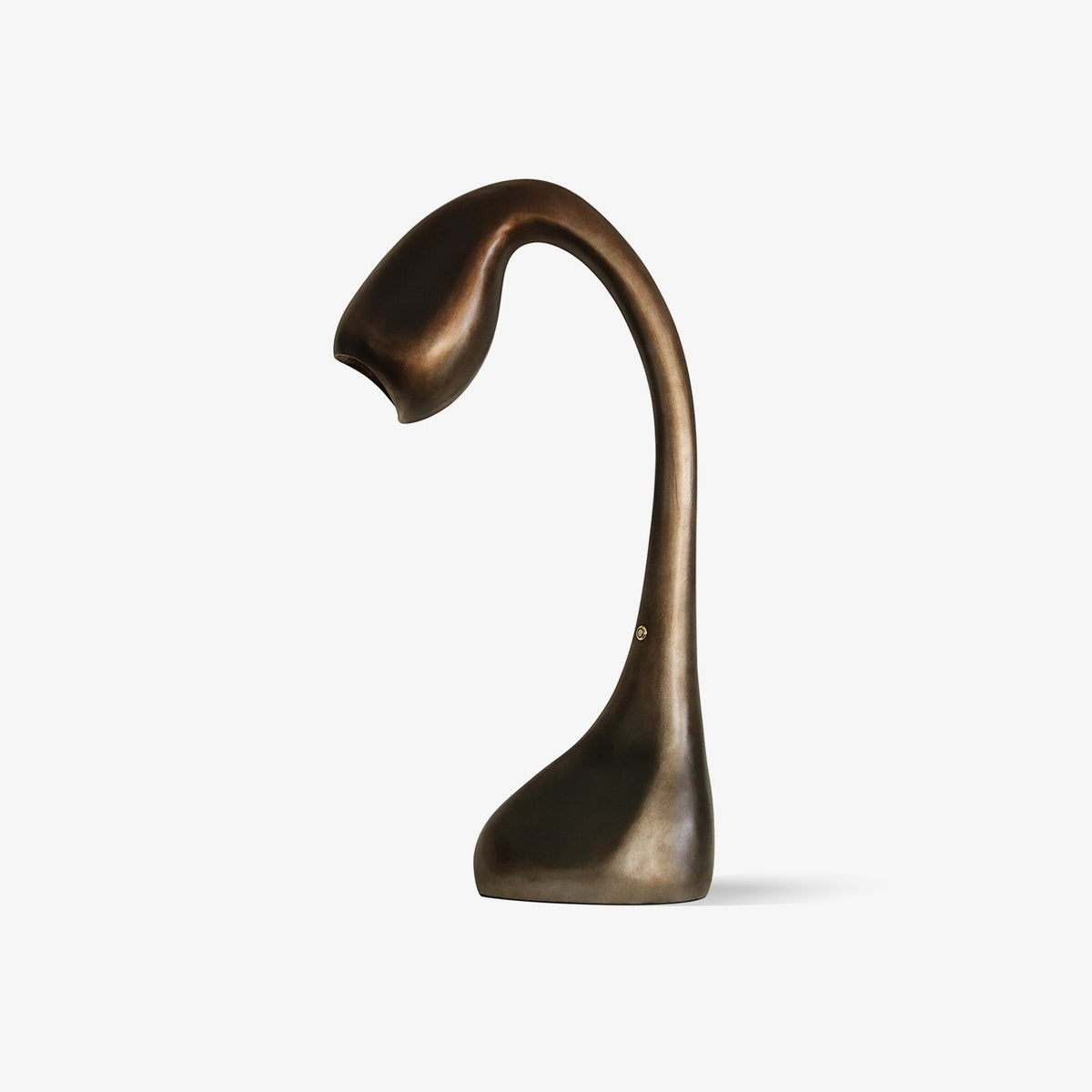 Noor Sculptural Table Lamp in Bronze – Modern Art Deco Accent Light