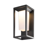 Modern Square LED Outdoor Wall Light, Waterproof Aluminum Sconce