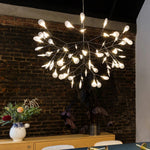 Rose Gold Glow Chandelier