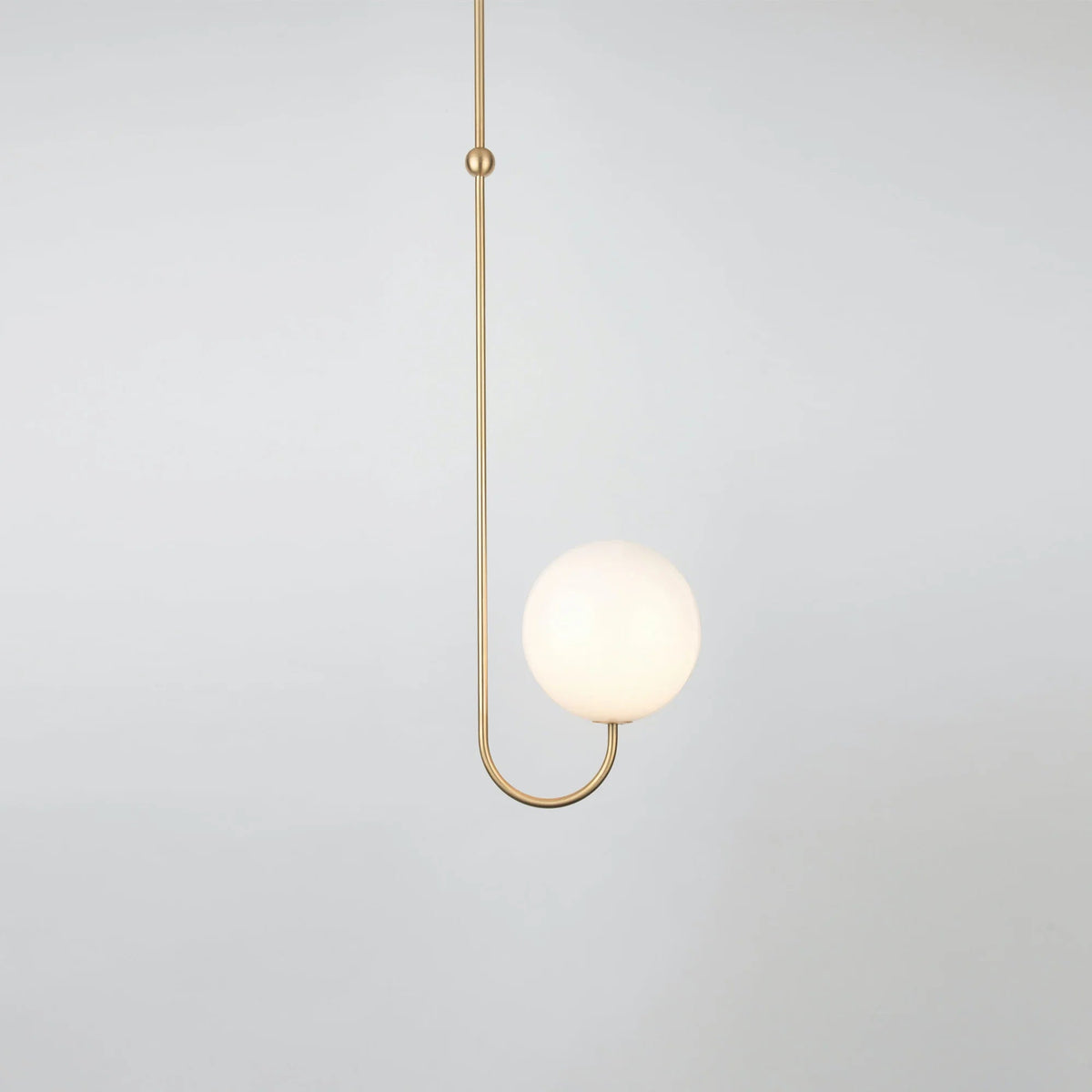 Offset Angle Pendant Light