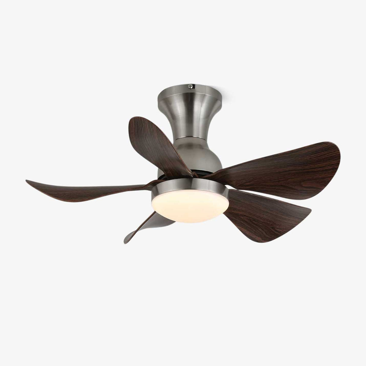 Breezenest Compact Ceiling Fan Light with LED and Remote