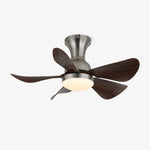 Breezenest Compact Ceiling Fan Light with LED and Remote