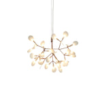 Rose Gold Glow Chandelier