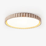 Riva Travertine LED Ceiling Light – Modern Flush Mount for Living Room & Bedroom