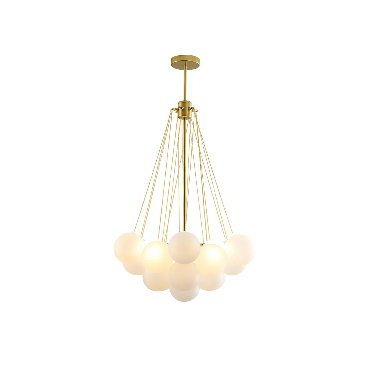 Aqua Sphere Chandelier