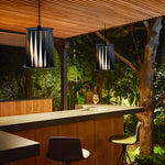 Semi Flush Outdoor Ceiling Light – Waterproof Aluminum LED Pendant